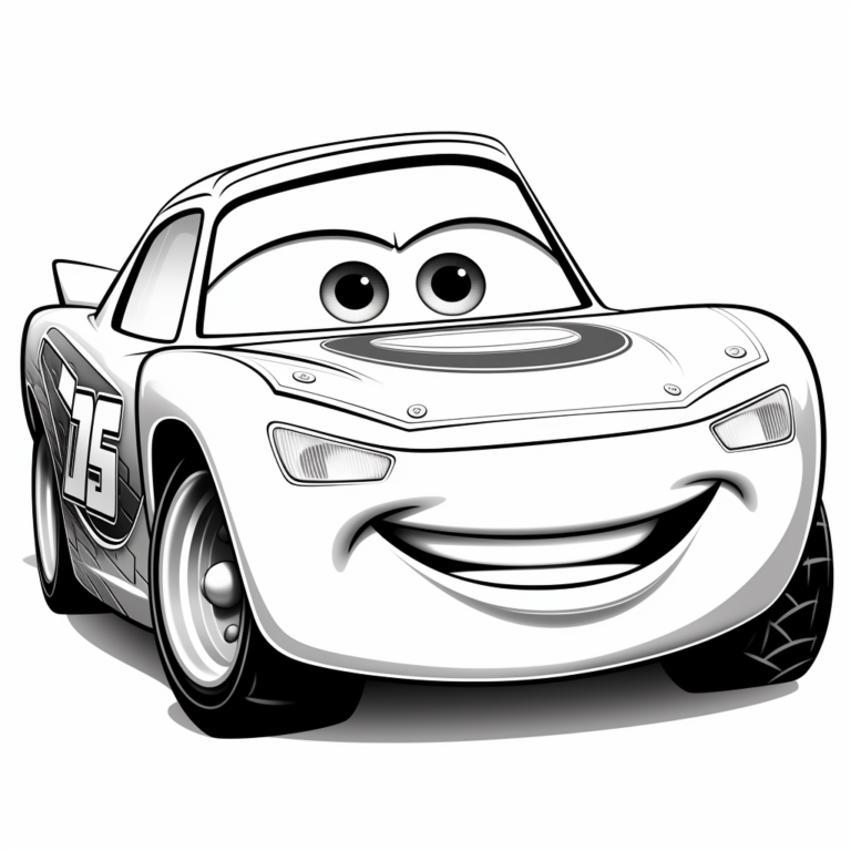 Omalovánky k vytištění Cars 3