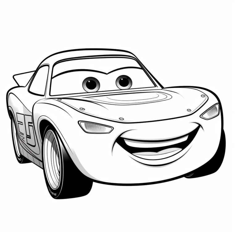 Omalovánky k vytištění Cars 35