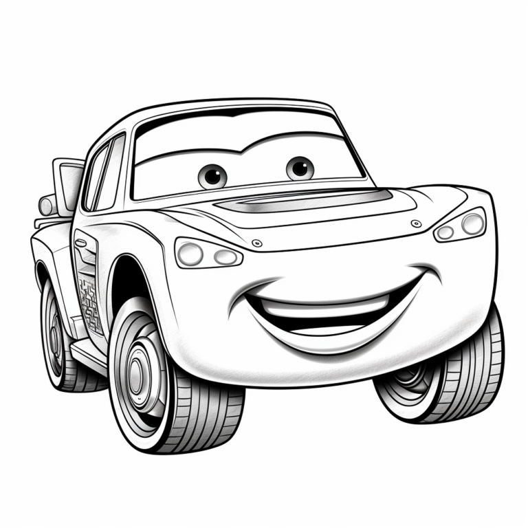 Omalovánky k vytištění Cars 59