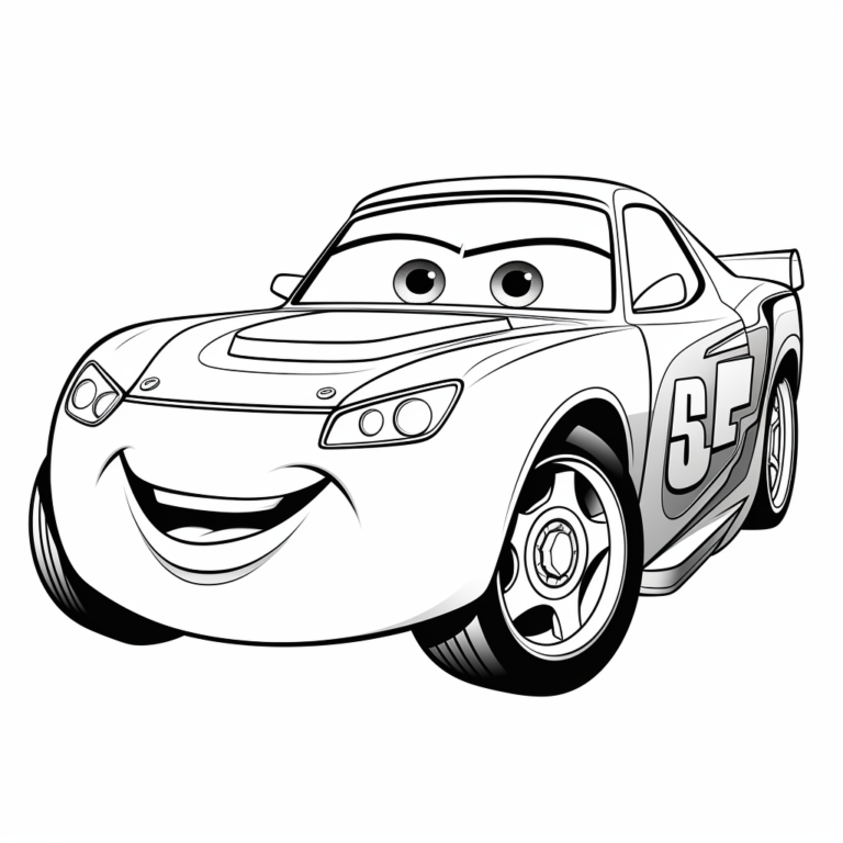 Omalovánky k vytištění Cars 64