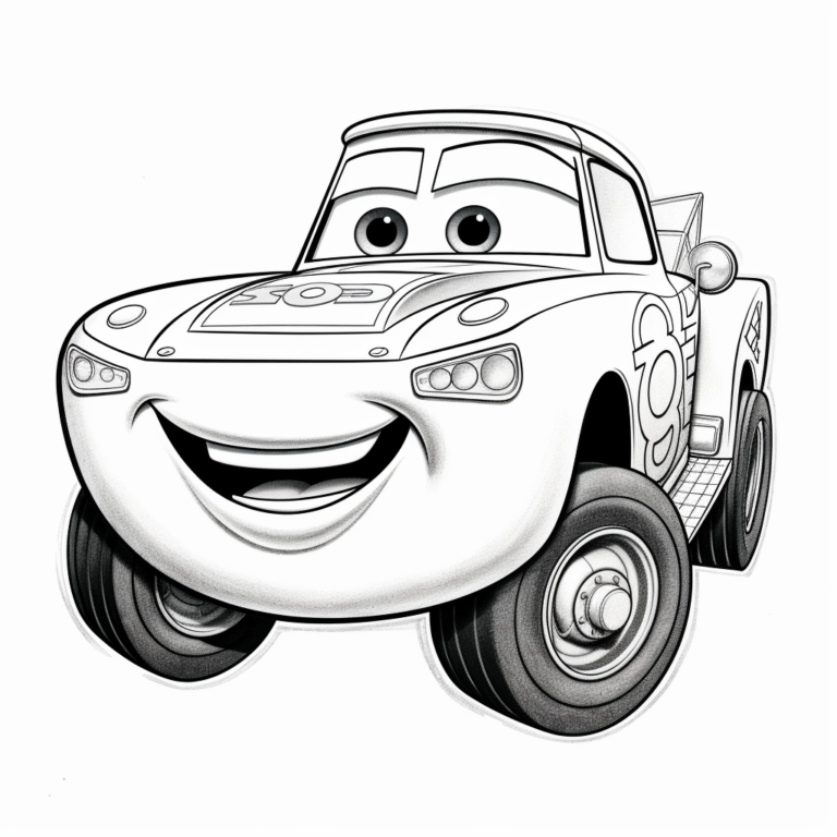 Omalovánky k vytištění Cars 66