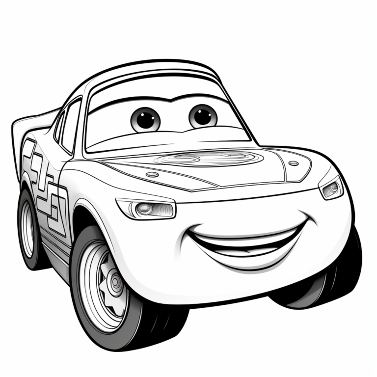 Omalovánky k vytištění Cars 67