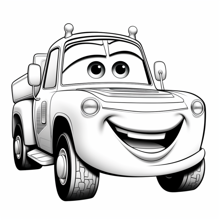 Omalovánky k vytištění Cars 98