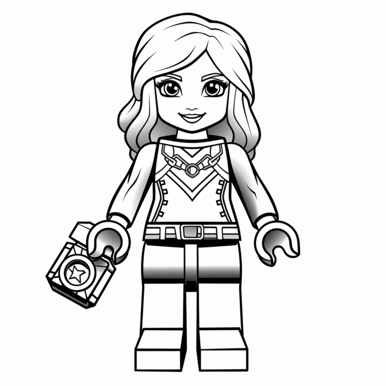 Omalovánky k vytištění LEGO 111