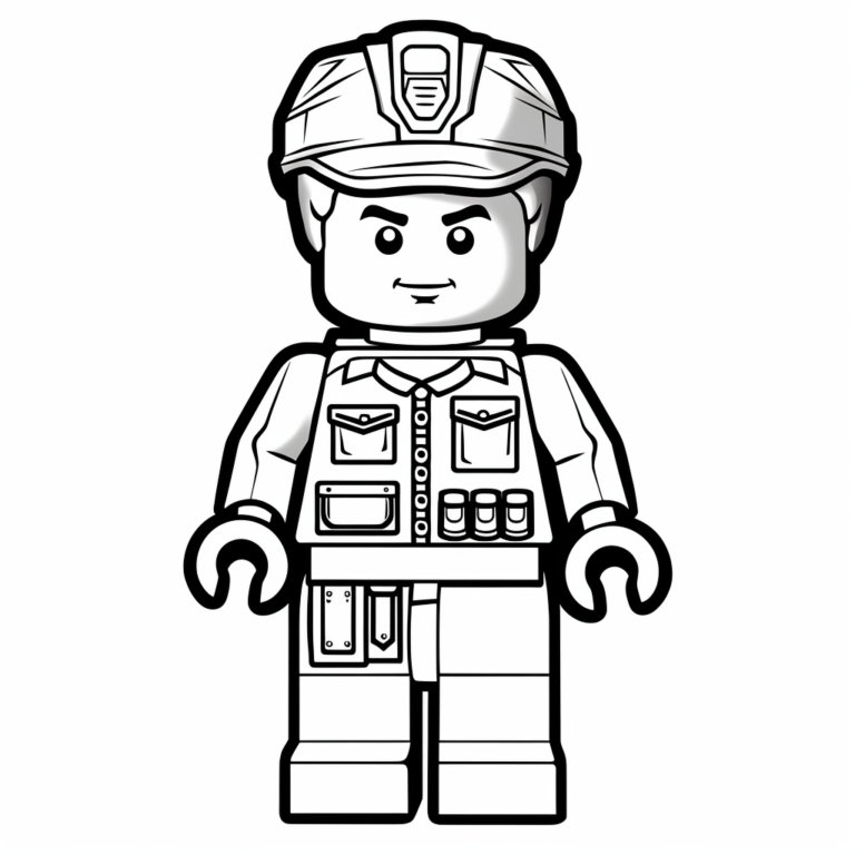 Omalovánky k vytištění LEGO 31